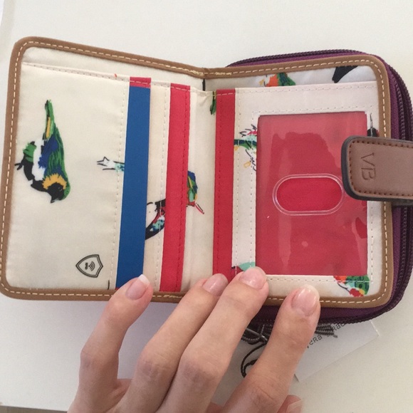 Vera Bradley RFID blocking wallet - Picture 2 of 5